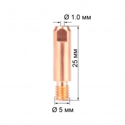 Наконечник M5х1.0 FoxWeld (140.0229, пр-во FoxWeld/КНР)