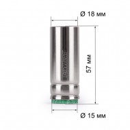 FoxWeld Сопло MIG-25 д.18мм цилиндр. (145.0042/MC00024, EP-25/MB-25, пр-во FoxWeld/КНР)