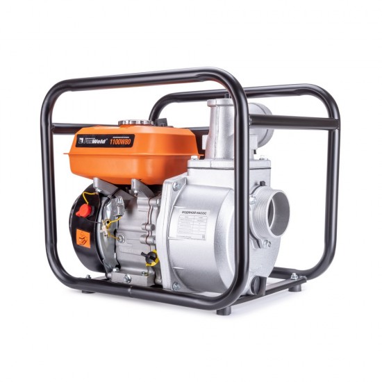 Мотопомпа бензиновая FoxWeld 1100W80