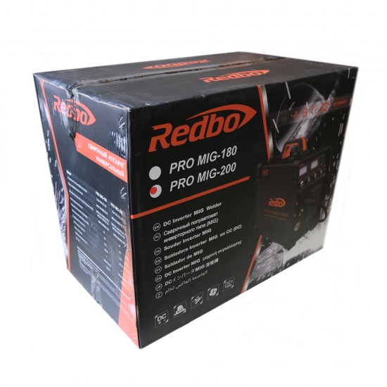 Сварочный аппарат Redbo PRO MIG-200 (3 in 1) new